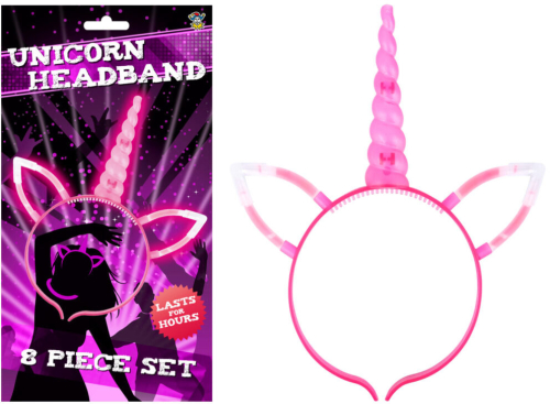 Knæklys hårbøjle unicorn