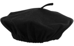 France hat / Beret, sort