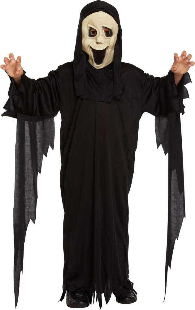 Demon Ghost kostume 7-9 år