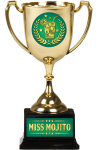 Pokal Miss Mojito, guld