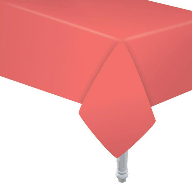 Papirdug 132x183 cm koral-orange