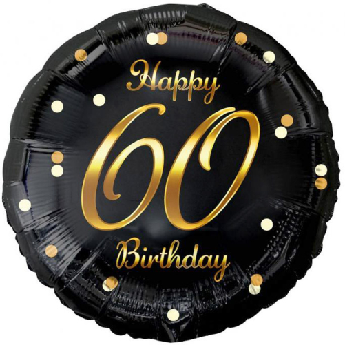 Folieballon Happy 60 Birthday