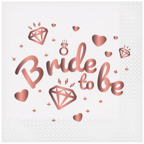 Bride to be servietter 20-pak