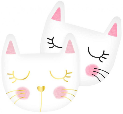 Katte servietter 12-pak