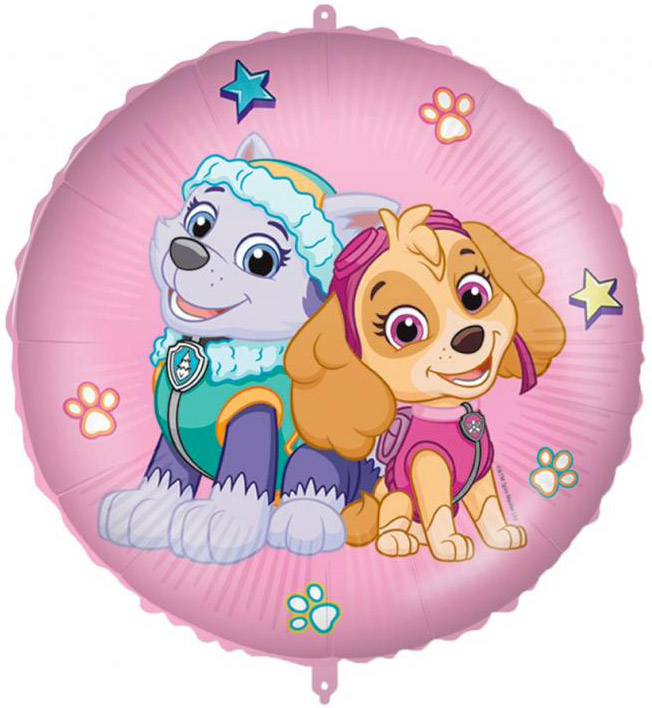 Skye og Everest folieballon 46cm