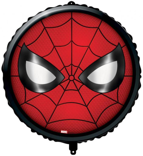 Folieballon Spiderman ansigt