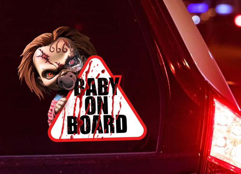 Baby on board sticker til bil