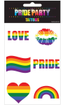 Pride tatoveringer 6-pak