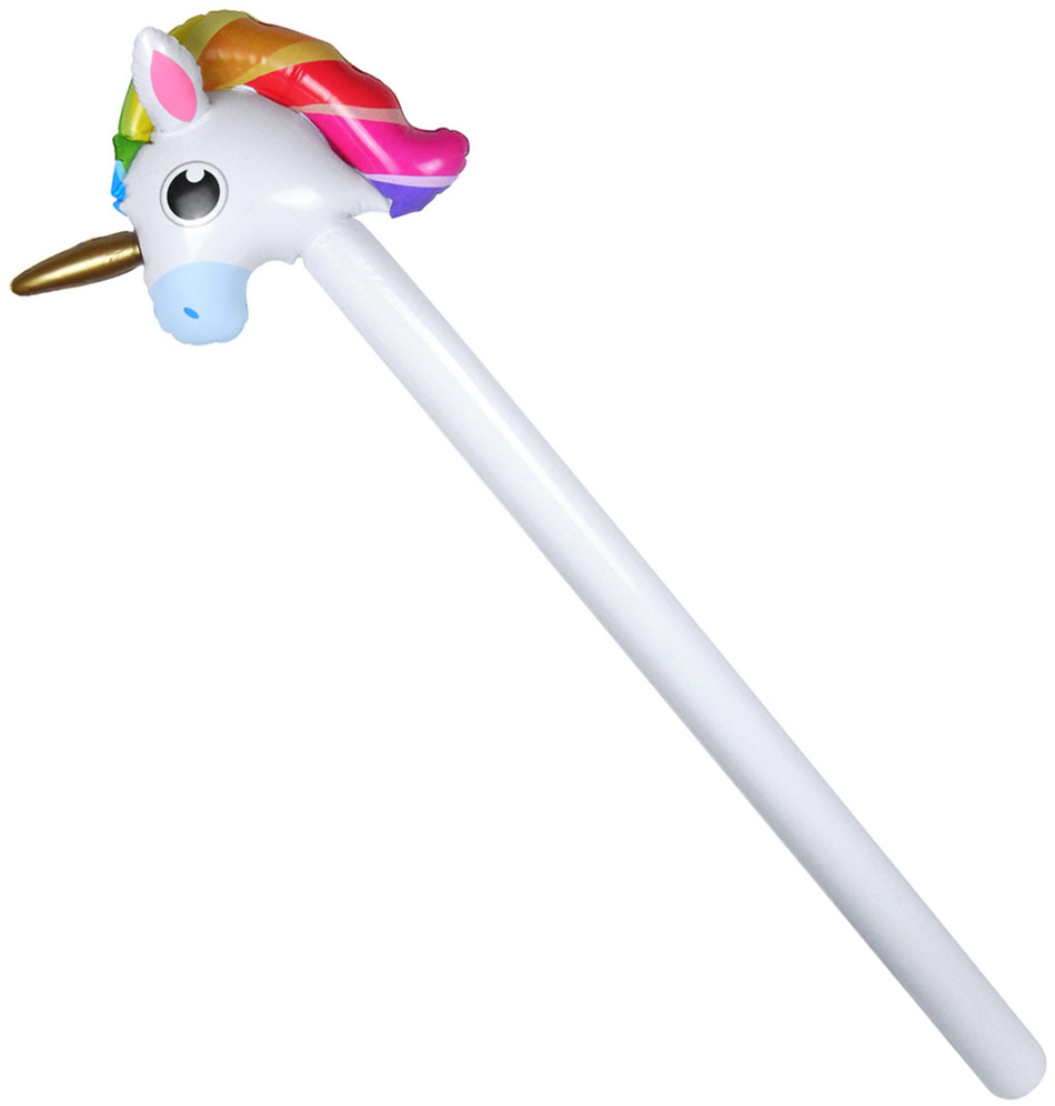 Oppustelig Unicorn kæphest 110cm