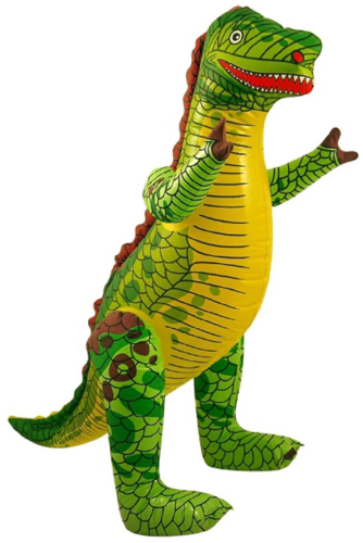 Oppustelig dinosaur 90 cm