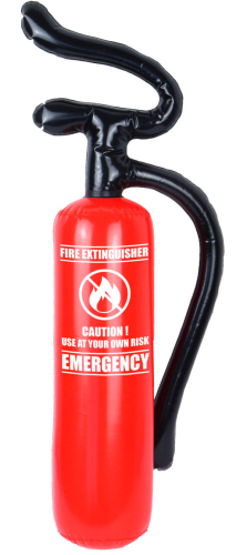 Oppustelig brandslukker