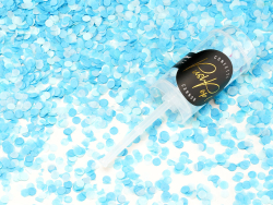 Push-up konfetti, lyseblå