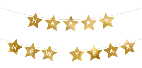 Happy New Year guirlande 290 cm