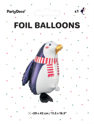 Folieballon pingvin 52x45 cm