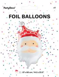 Folieballon julemand 37x60 cm