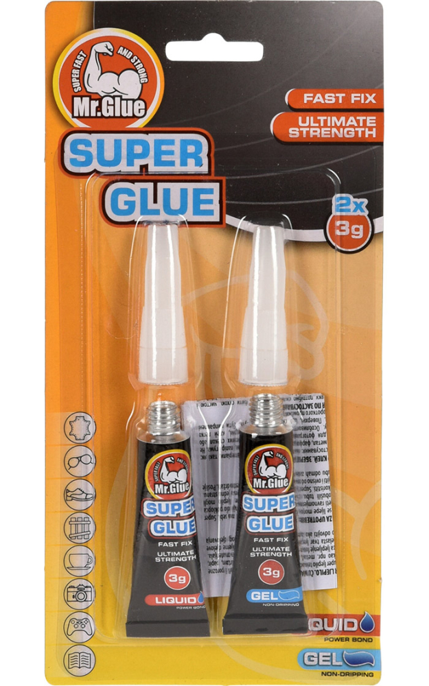 Superlim 2-pak (gel og flydende)