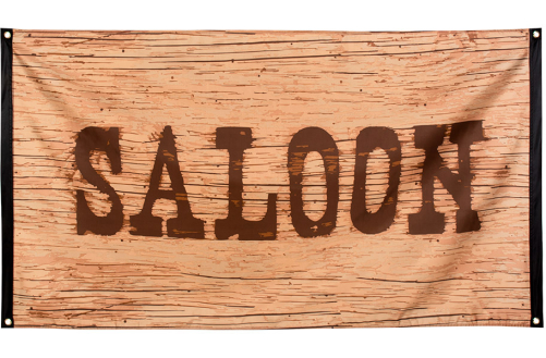 Wild West Saloon flag 90x150 cm