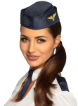 Stewardesse hat, blå