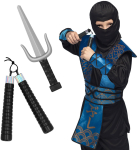 Ninja våben sæt med 2 dele