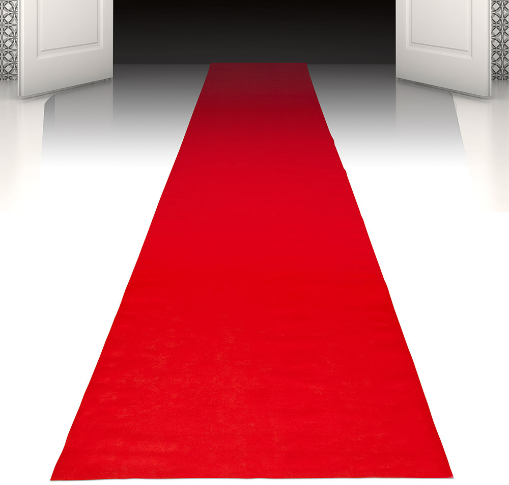 Rød løber 450 x 60 cm