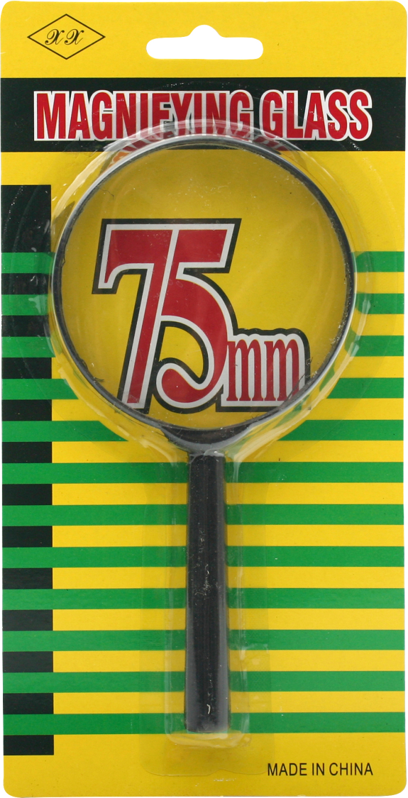 Forstørrelsesglas 75 mm