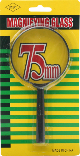 Forstørrelsesglas 75 mm