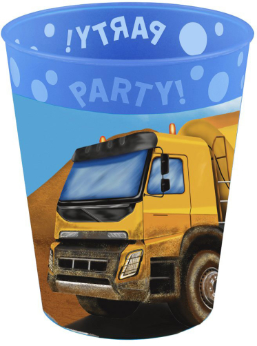 Plastkrus byggeplads 250 ml