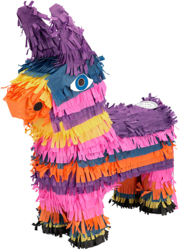 Pinata æsel 36x13x38 cm