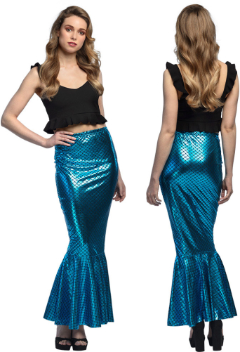 Havfrue nederdel, stretch str. M