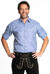 Ternet skjorte blå, XL