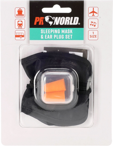 Rejsesæt maske & ørepropper