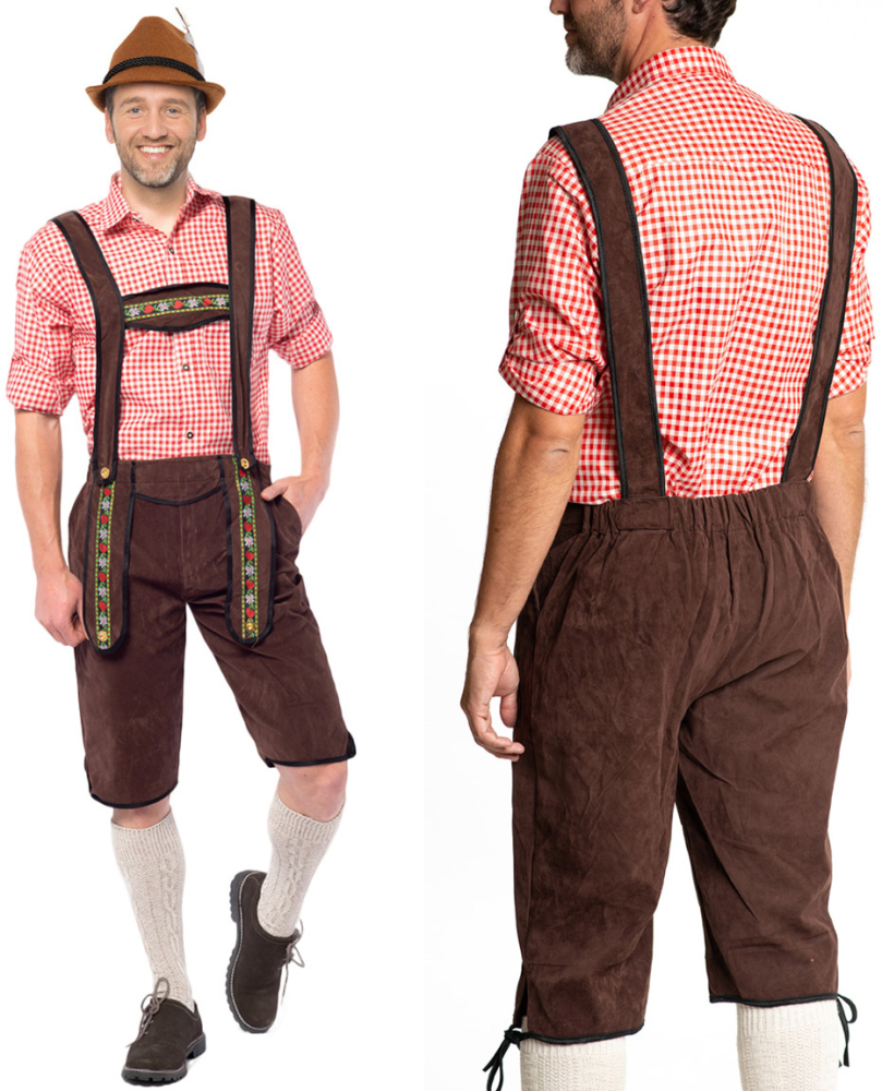 Lederhosen Johann brun, M