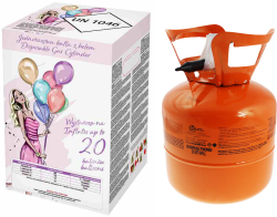 Helium til 20 balloner