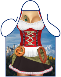 Forklæde oktoberfest kvinde