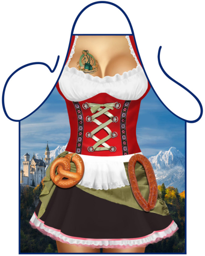 Forklæde oktoberfest kvinde