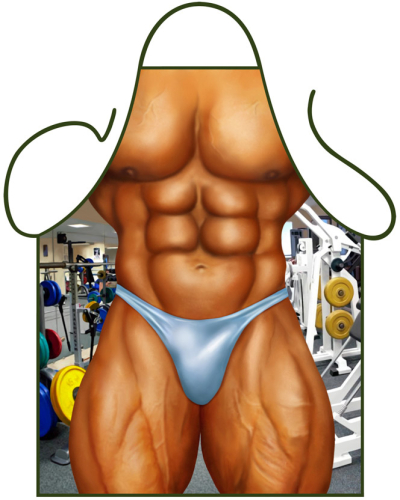 Forklæde bodybuilder