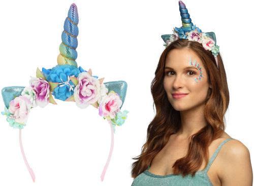 Unicorn hårbøjle starlight