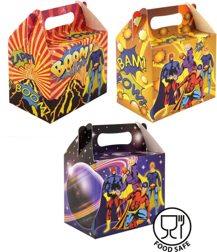 Superhelt snackbox 14x9,5x12 cm