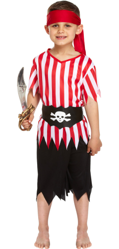 Pirat kostume, 10-12 år