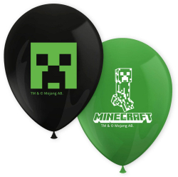 Minecraft balloner 8-pak