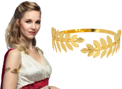 Laurbær armring, guld