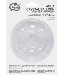 Krystal bobleballon 37 cm