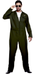 Jagerpilot kostume, str. XL