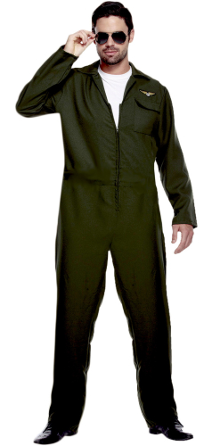 Jagerpilot kostume, str. XL