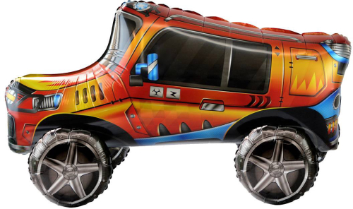 Folieballon jeep 3D 89x45x37 cm