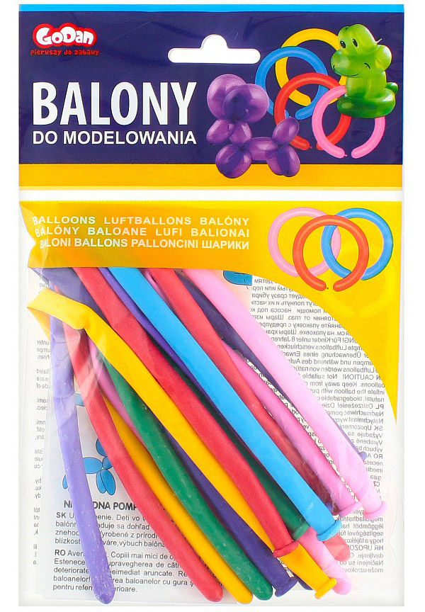 Balloner til ballondyr 10-pak