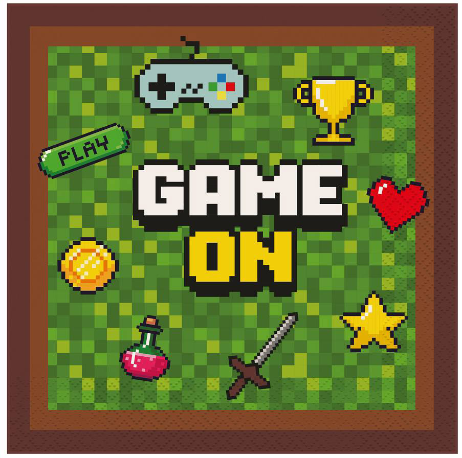 Game On servietter 20-pak