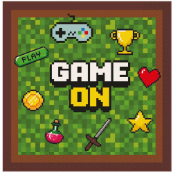 Game On servietter 20-pak