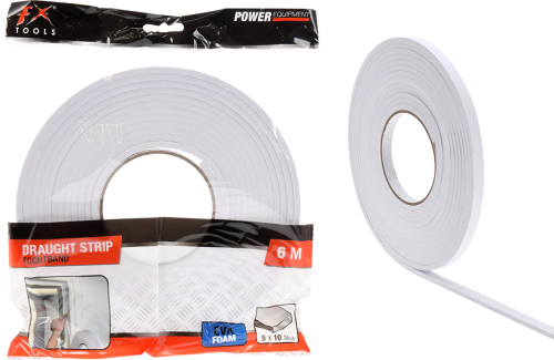 Tætningsliste vindue/dør, 6 m