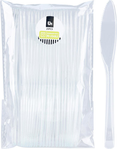Plastknive 25-pak
